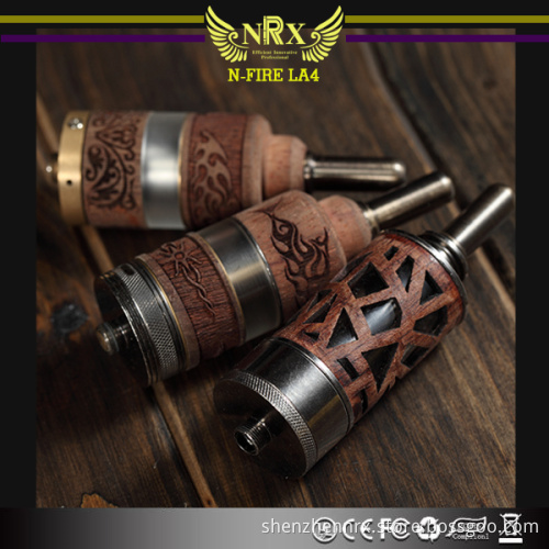 2014 Nrx Newest N Fire La 4 Wooden Atomizer